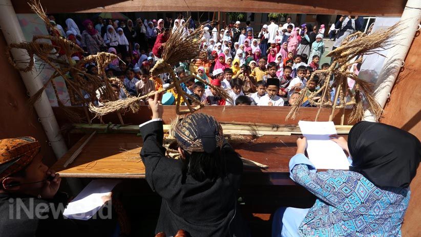 Sambut Tahun Baru Hijriah, Pelajar Surabaya Tampilkan Wayang Damen - Bagian 4