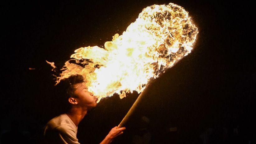 Foto-Foto Pawai Obor Tahun Baru Islam 1440 Hijriah di Berbagai Daerah - Bagian 4