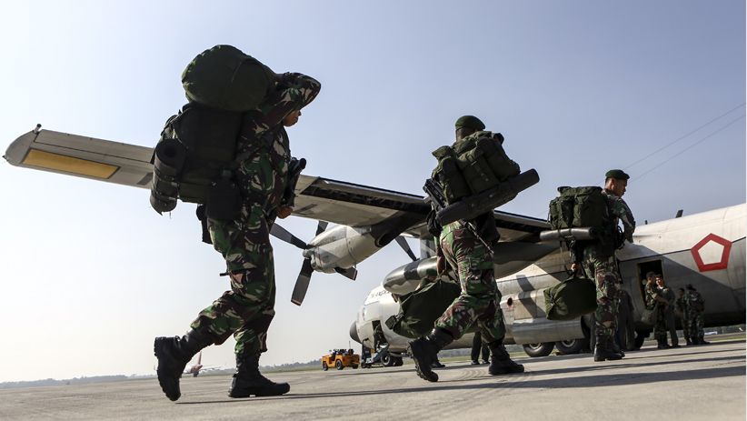 200 Prajurit TNI Satgas Karhutla Selesai Jalankan Tugas - Bagian 1