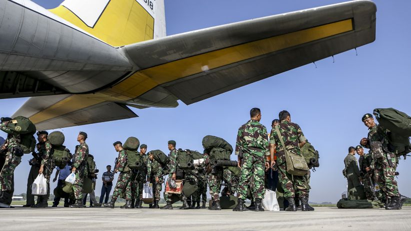 200 Prajurit TNI Satgas Karhutla Selesai Jalankan Tugas - Bagian 2