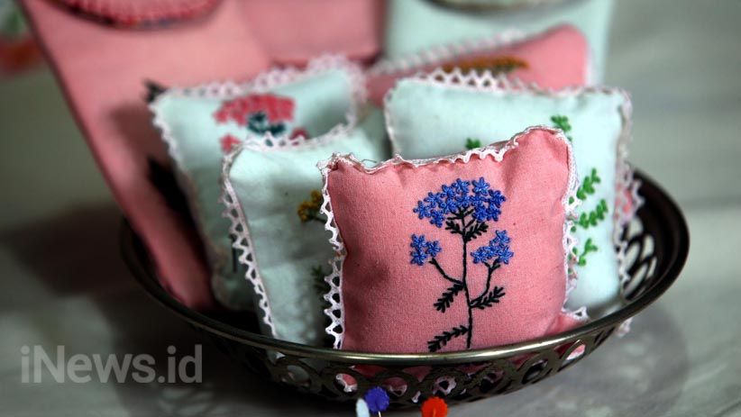 Cantiknya Kerajinan Kain Perca Sulaman Karya Lusia Hariyani - Bagian 2