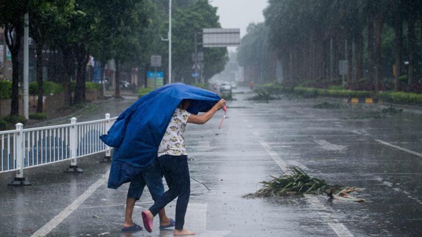 Bergerak dari Filipina, Ini Foto-Foto Badai Mangkhut Mengamuk di China - Bagian 8