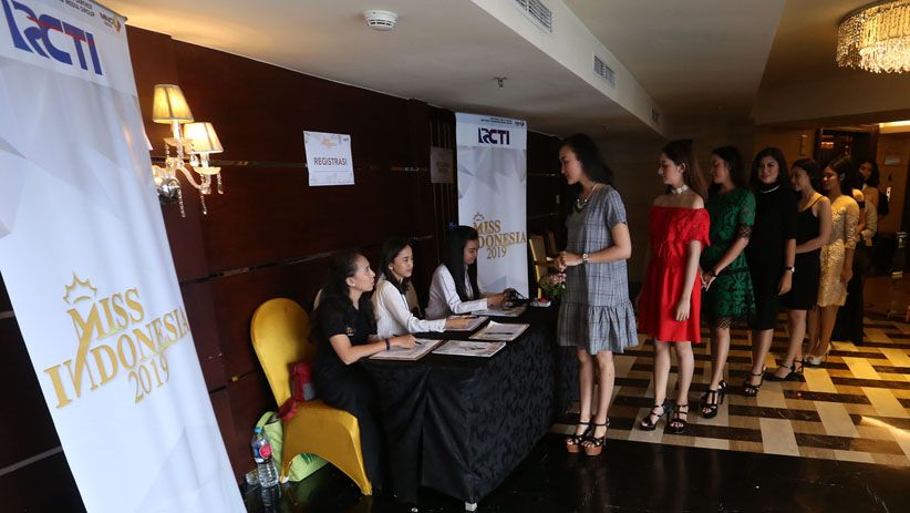 Deretan Perempuan Cantik Ikut Audisi Miss Indonesia 2019 di Surabaya - Bagian 1