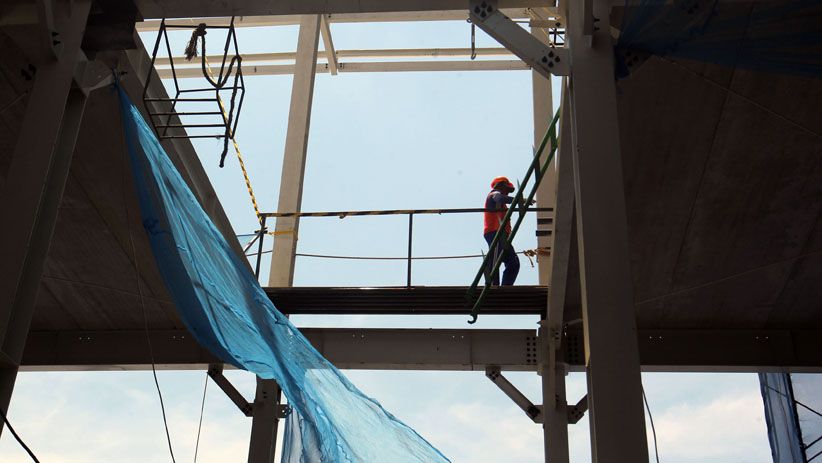 Proyek Pembangunan Skybridge Tanah Abang Dikebut - Bagian 4