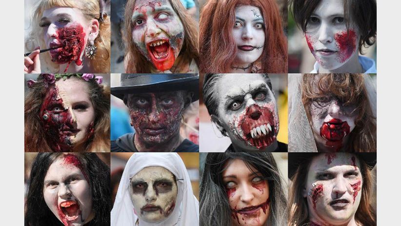 Seram, Gerombolan Zombie Berkeliaran di Jalanan Prancis - Bagian 1