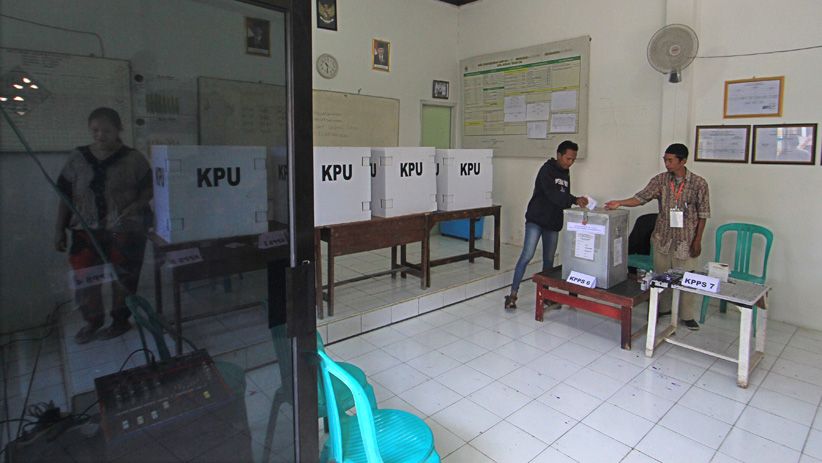 Suasana Pemungutan Suara Ulang 24 TPS di Cirebon 