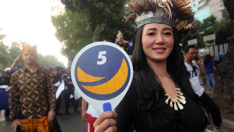 Superhero Ramaikan Karnaval Kampanye Damai Pemilu 2019 - Bagian 6