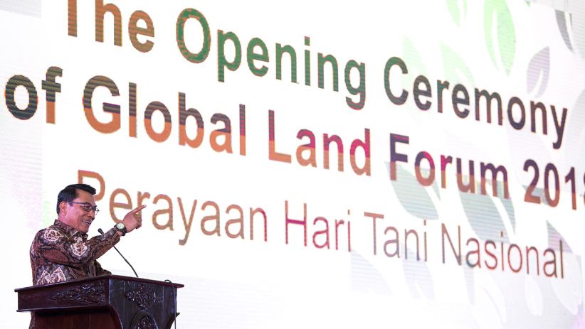 Bahas Persoalan Agraria, Pemerintah Buka Global Land Forum 2018 - Bagian 4