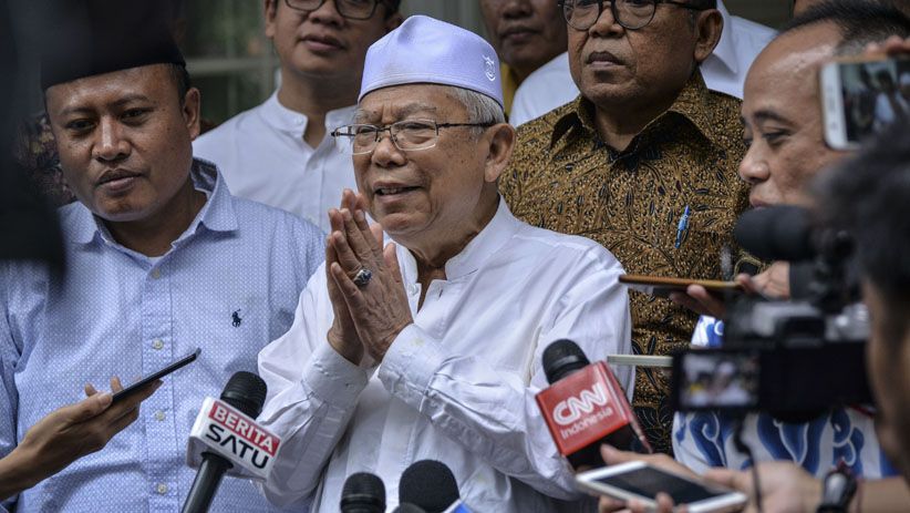 Cawapres Ma'ruf Amin Gelar Pertemuan Tertutup dengan Habib Muda - Bagian 1
