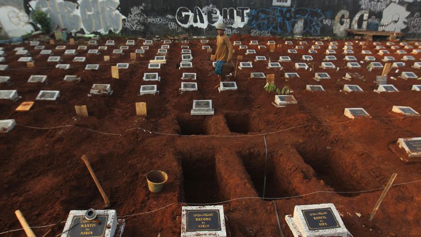 353 Makam Terdampak Tol Depok-Antasari Telah Dipindah - Bagian 1