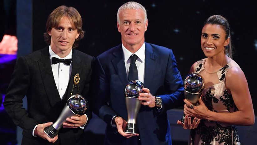 Foto-Foto Luka Modric Raih Penghargaan Pemain Terbaik Dunia 2018 - Bagian 1