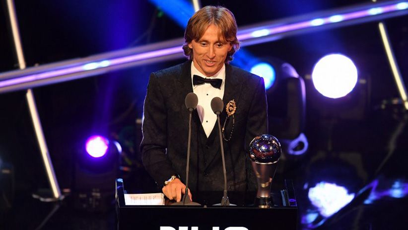 Foto-Foto Luka Modric Raih Penghargaan Pemain Terbaik Dunia 2018 - Bagian 2
