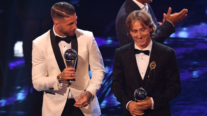 Foto-Foto Luka Modric Raih Penghargaan Pemain Terbaik Dunia 2018 - Bagian 4