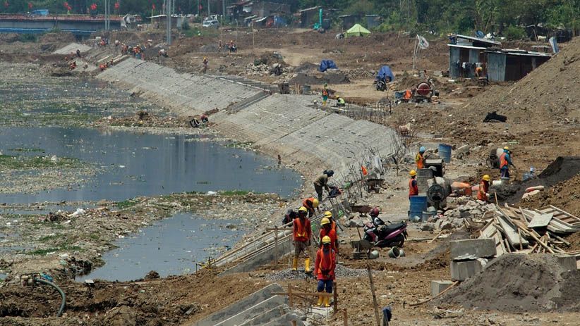 Proyek Normalisasi Sungai BKT Semarang Selesai Akhir Tahun