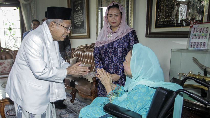 Cawapres Ma'ruf Amin Silaturahmi ke Keluarga Besar Gus Dur - Bagian 2