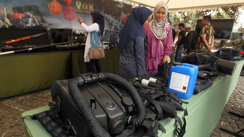 Sambut HUT ke-73, TNI Gelar Pameran Alutsista di Monas - Bagian 3