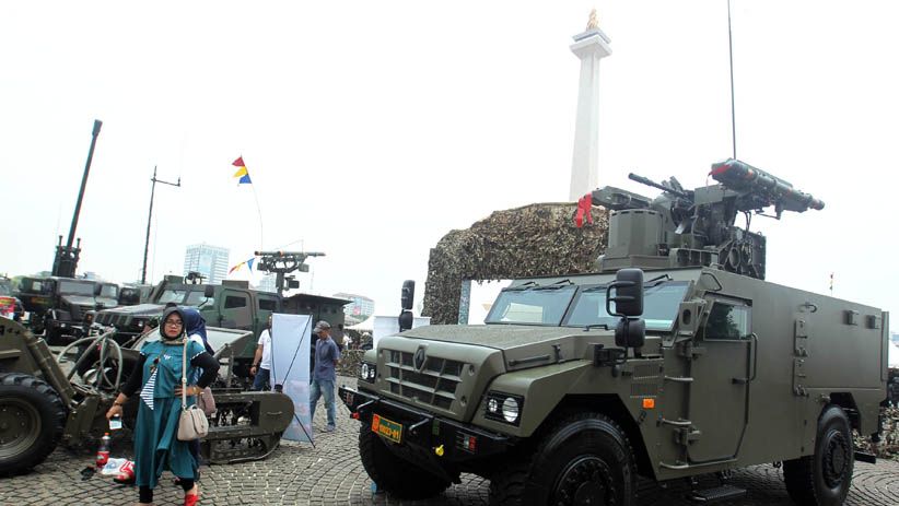 Sambut HUT ke-73, TNI Gelar Pameran Alutsista di Monas - Bagian 4