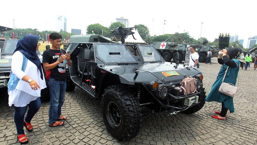 Sambut HUT ke-73, TNI Gelar Pameran Alutsista di Monas - Bagian 2