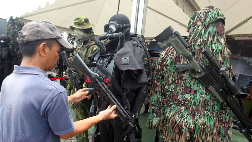 Sambut HUT ke-73, TNI Gelar Pameran Alutsista di Monas - Bagian 5