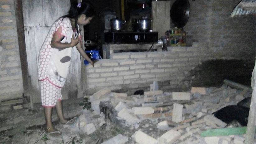 Gempa 7,7 SR Guncang Sulawesi Tengah, Gedung dan Rumah Hancur