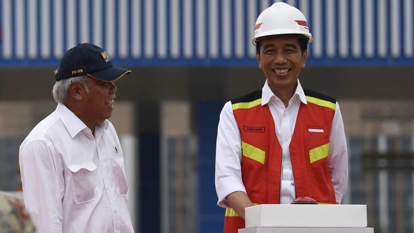 Presiden Jokowi Resmikan Jalan Tol Depok-Antasari Seksi I - Bagian 3