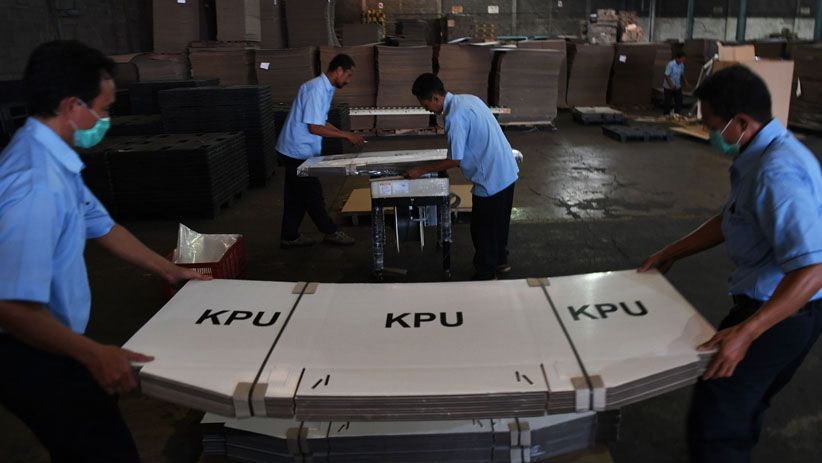 KPU Perlihatkan Kotak dan Bilik Suara Pemilu 2019, Ini Wujudnya - Bagian 6