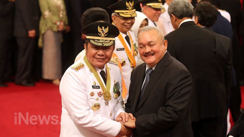 Presiden Jokowi Lantik Gubernur Sumatera Selatan dan Kalimantan Timur