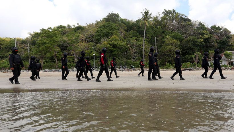 Personel Black Panther Polres Gresik Amankan Wonderful Sail to Indonesia