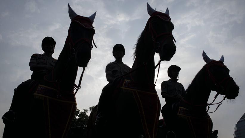 Polda Metro Jaya Gelar Apel Pengamanan Asian Para Games 2018 - Bagian 1