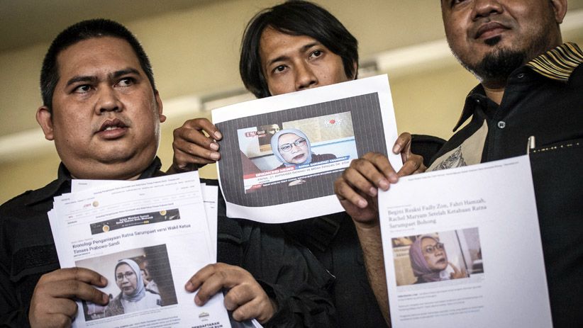 Ikut Sebarkan Berita Bohong, Prabowo-Sandi Dilaporkan ke Bawaslu - Bagian 1