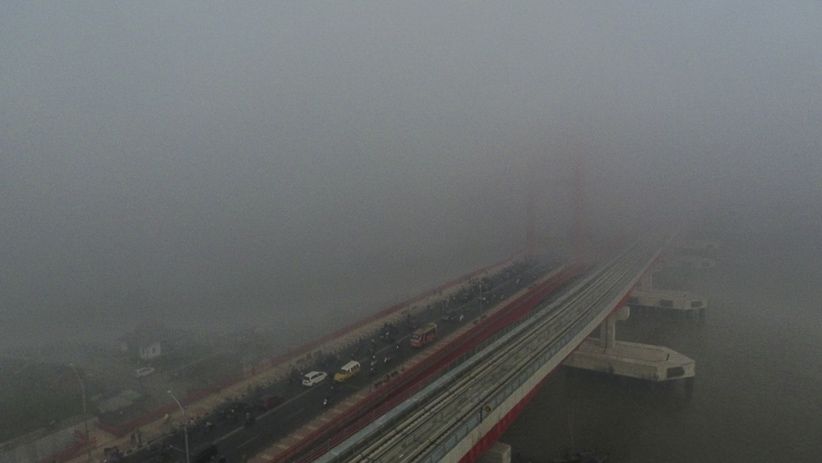 Kabut Asap di Palembang Semakin Parah, Jembatan Ampera Tak Terlihat