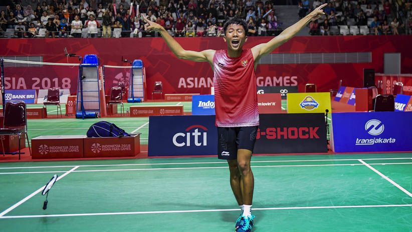 Tim Bulu Tangkis Beregu Putra Sumbang Emas Pertama untuk Indonesia - Bagian 3