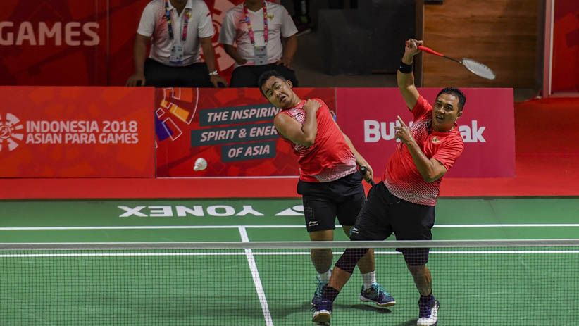 Tim Bulu Tangkis Beregu Putra Sumbang Emas Pertama untuk Indonesia - Bagian 5