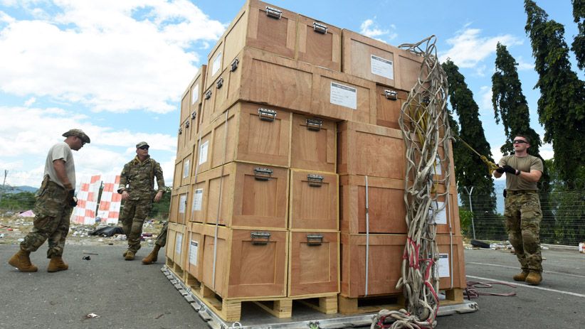 Bantuan Pemerintah Amerika Serikat untuk Korban Gempa Tiba di Palu - Bagian 4