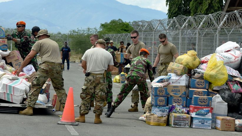 Bantuan Pemerintah Amerika Serikat untuk Korban Gempa Tiba di Palu - Bagian 3