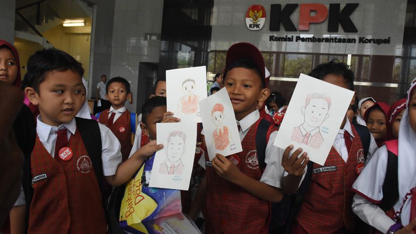 Edukasi Antikorupsi Sejak Dini, Siswa SD Guntur Kunjungi KPK - Bagian 2