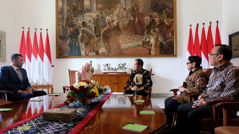 Presiden Jokowi Bertemu Istri Anwar Ibrahim di Istana Bogor - Bagian 2