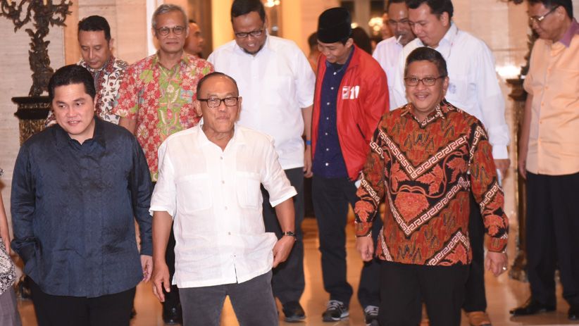Tim TKN Jokowi-Ma'ruf Amin Bertemu Aburizal Bakrie Bahas Pilpres 2019 - Bagian 3