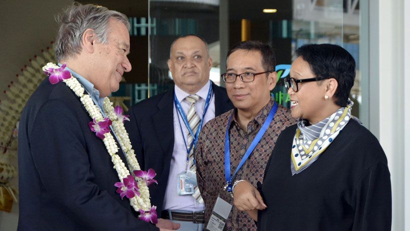 Sekjen PBB Tiba di Bali untuk Menghadiri ASEAN Leaders Gathering - Bagian 1