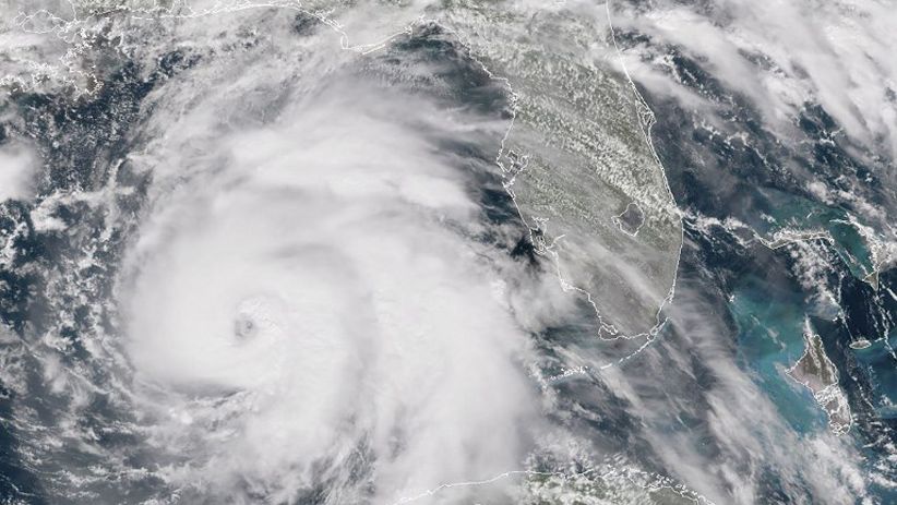 Penampakan dari Luar Angkasa Badai Michael Terjang AS - Bagian 2