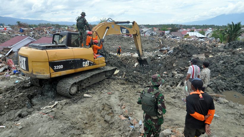 Suasana Hari Terakhir Pencarian Korban Gempa dan Tsunami Sulteng