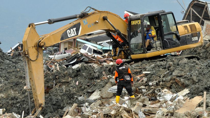 Suasana Hari Terakhir Pencarian Korban Gempa dan Tsunami Sulteng