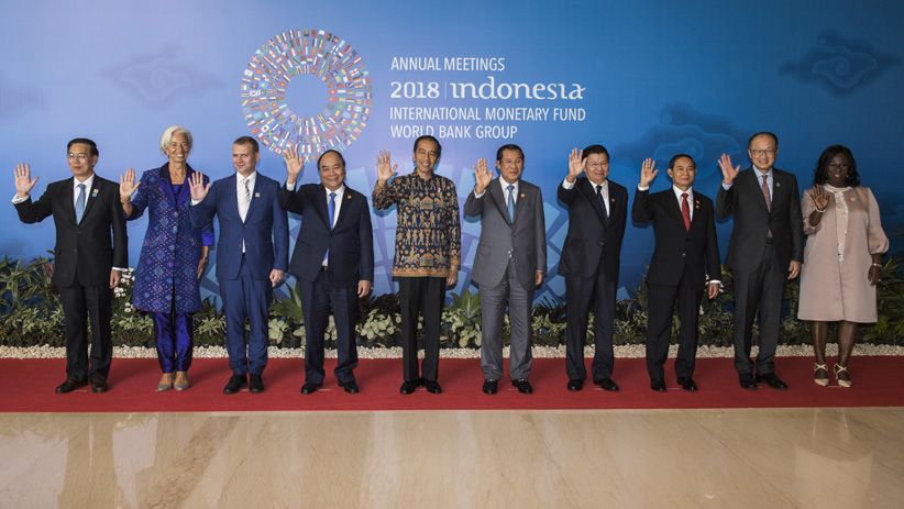 Presiden Jokowi Buka Puncak Acara Pertemuan IMF-World Bank - Bagian 4