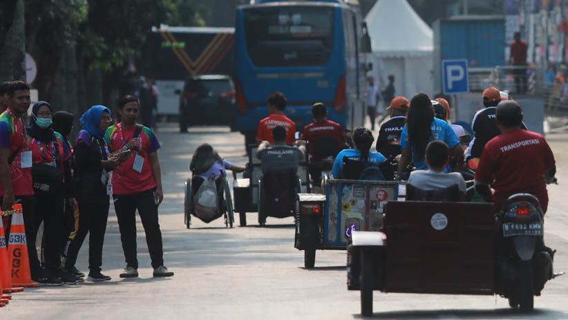 Ojek Disabilitas Warnai Asian Para Games 2018 - Bagian 2