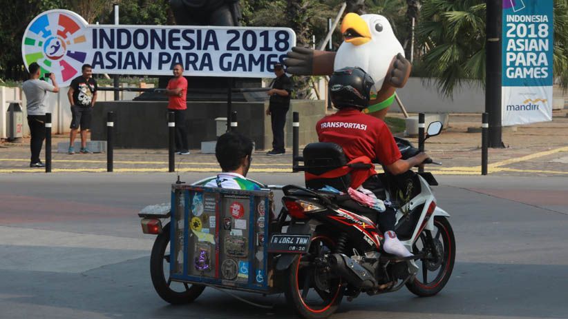 Ojek Disabilitas Warnai Asian Para Games 2018 - Bagian 4