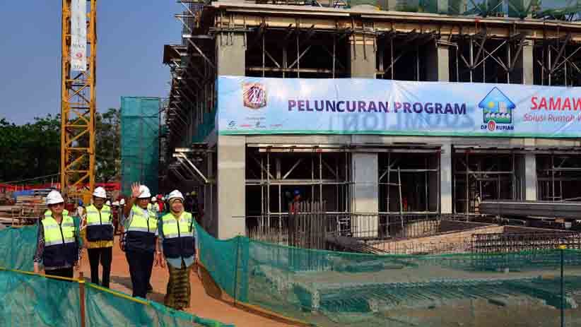 Anies Baswedan Cek Progres Proyek Rumah DP 0 Rupiah Samawa - Bagian 1