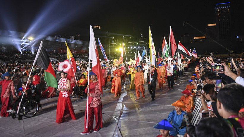 Kemeriahan Upacara Penutupan Asian Para Games 2018 - Bagian 4