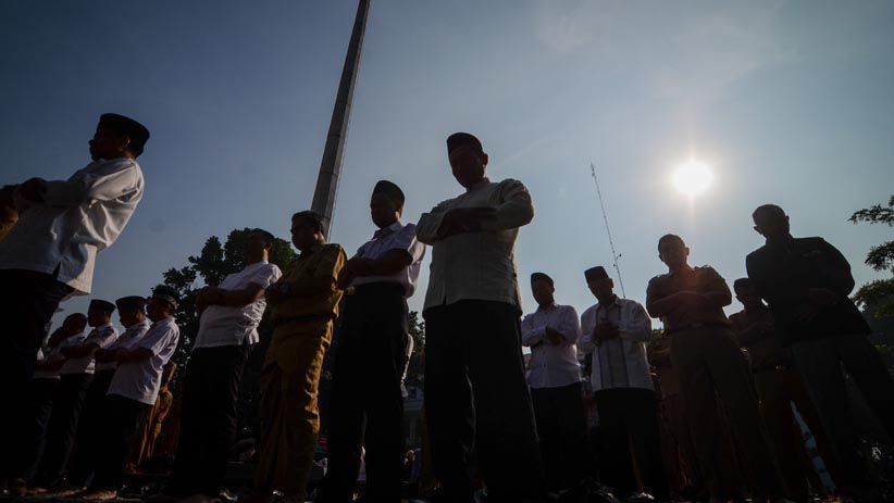 ASN Pemkot Bandung Salat Istisqa Memohon Hujan Turun