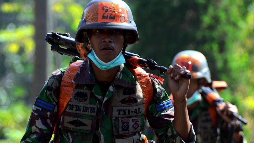 Ribuan Prajurit Marinir TNI AL Ikut Lomba Cross Country - Bagian 4