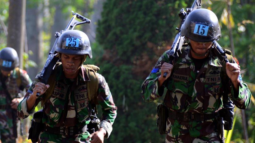 Ribuan Prajurit Marinir TNI AL Ikut Lomba Cross Country - Bagian 6